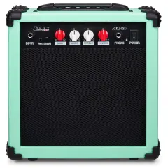 LyxPro Electric Guitar Amp, 20w Portable Mini Amplifier Green