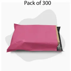 14.5 x 19 Pink Poly Bag Mailer Envelopes 2 Mil