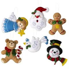 BucillaHoliday Favorites Felt & Sequin Kit Multi