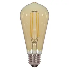 Satco 4.5w ST19 Antique LED Amber 2200K 380Lm Light Bulb