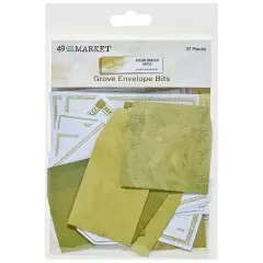 Color Swatch: Grove Envelope Bits-37/Pkg