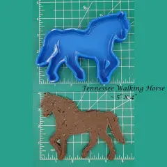 Tennessee Walking Horse Silicone Freshie Mold