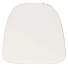 Emma and Oliver Soft Chiavari Dining Chair Cushion Ivory