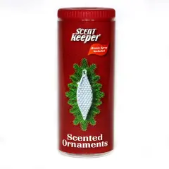 Ulta-Lit Tree Scent Keeper Scented Christmas Ornaments with Bonus Spray - .5oz Red