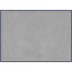 Theo Narrow Wood Framed Magnetic Board Theo Blue