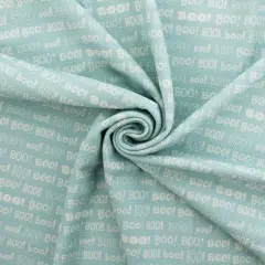 Boo Halloween Bullet Fabric 1 yard