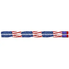 Flags & Fireworks Pencil, Box of 144