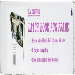 Frank A. Edmunds Floor Standing Rug Hooking Frame-17"X30"X45"