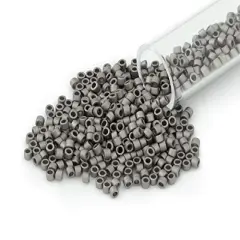 Miyuki Delica Seed Bead 11/0 Nickel Plated Matte