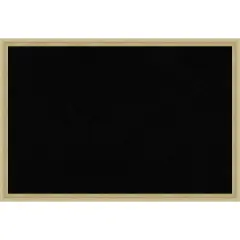 Lucie Wood Framed Corkboard, Black Cork Lucie Champagne