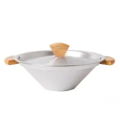 Atom Pop Popcorn Popper - Pop Corn Easily on your Stovetop, Aluminum, Makes 2.5 Quarts