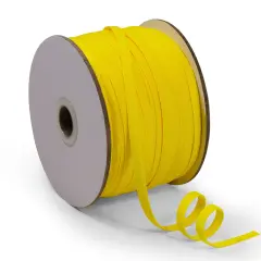 1/4" Elastic Band - 100 Yard Spool Yellow