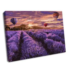 Painting by Numbers kit Blooming lavender KHO2839