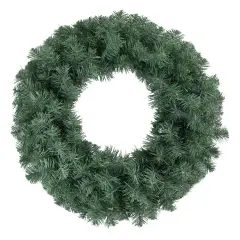 Northlight Colorado Blue Spruce Artificial Christmas Wreath - 24" - Unlit Green