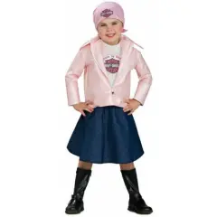 Rubies Child Lil' Biker Babe Halloween Costume, Size Toddler 1-2 Pink