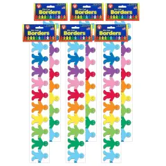 Rainbow Kids Mighty Brights&trade; Border, 36 Feet Per Pack, 6 Packs