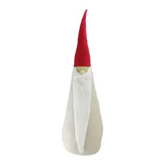 Northlight Tall Santa Gnome Christmas Decoration - 23.5&rdquo; - Red and White