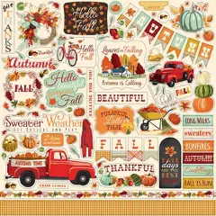 Carta Bella Fall Break Element Stickers