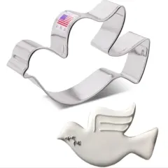 Ann Clark Peace Dove Bird Cookie Cutter 4.5"