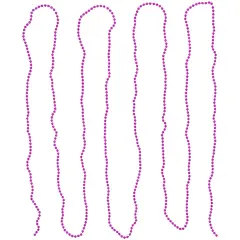 Northlight Shiny Beaded Christmas Garland -15' x .25" - Pink - Unlit