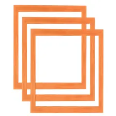 Millbrook Collection Country Chic Wood Picture Frames, Narrow - 1-1/2" Face Solid Wood Molding for Photos, Artwork & Prints Includes Acrylic Glazing - Made in USA