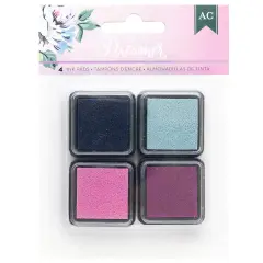 American Crafts Dreamer Ink Pads-4/Pkg