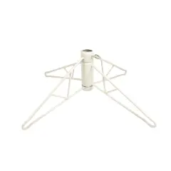 Northlight 39.75" White Metal Christmas Tree Stand for 12' - 15' Artificial Trees