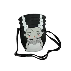 Adorable Sleepyville Critters Bride of Frankenstein Crossbody Purse