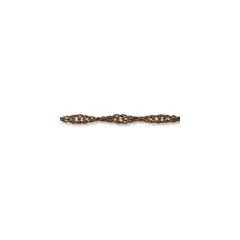 JewelrySupply Chain - Spiral 1mm Antique Copper Plated (Foot)