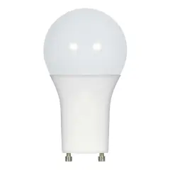 Satco 10w A19 LED Frosted 4000K GU24 base 120 volts