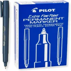 Extra Fine Permanent Marker, Blue (44103)