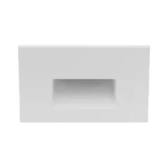 STW Series Horizontal Wet Location LED Step Light White Warm White