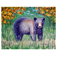 Betsy Drake Black Bear Place Mat Set of 4
