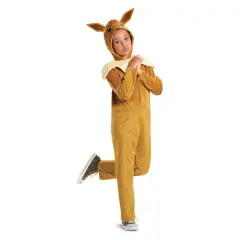 Pokemon Eevee Child Costume Jumpsuit