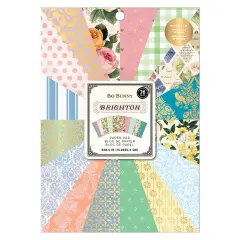 BoBunny Single-Sided Paper Pad 6"X8" 36/Pkg-Brighton