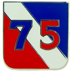 EagleEmblems P15471 PIN-Army,075TH INF.DIV. (1'')