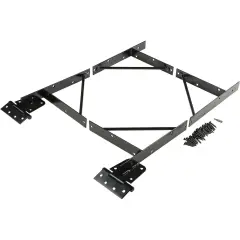 National Hardware - 874 Anti-Sag Gate Kit - Black