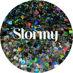 Polyester Glitter - Stormy by Glitter Heart Co.&trade;