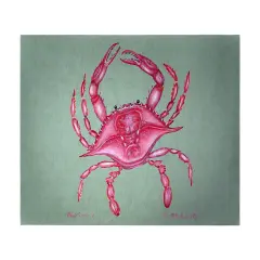 Betsy Drake Pink Crab 30 Inch By 50 Inch Comfort Floor Mat