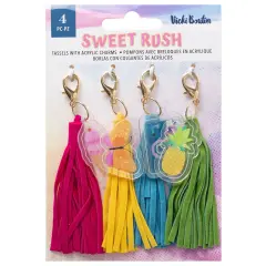 Vicki Boutin Sweet Rush Tassels 4/Pkg-4 Pieces