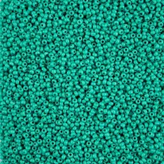 John Bead 10/0 Terra Intensive Matte Czech Glass Seed Beads, 500g Dark Green