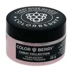 Colorberry Carat Collection Dry Resin Pigment - Rose Quartz, 25 g, Jar
