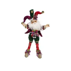 Mark Roberts Mark Roberts North Pole Jingle Bells Christmas Fairy, Small 13.5" #51-23784 Red