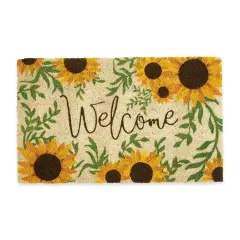 DII Sunflower Welcome Doormat