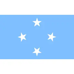 Micronesia Flag with Grommets 3ft x 5ft