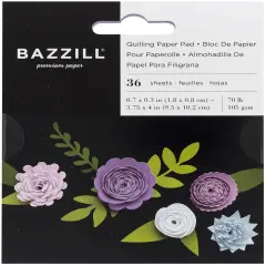 Bazzill Quilling Paper Pad 36/Pkg-Lilac