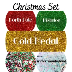 Glitter Christmas Set by Glitter Heart Co.&trade;