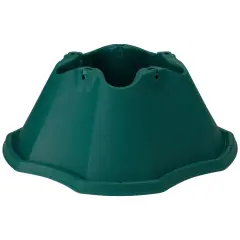 Jack Post Star Resin Christmas Tree Stand - For Live Trees up to 8' Tall Green