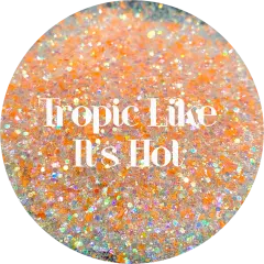 Polyester Glitter - Tropic Like It's Hot by Glitter Heart Co.&trade;