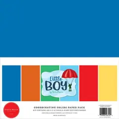 Carta Bella Little Boy Solids Kit